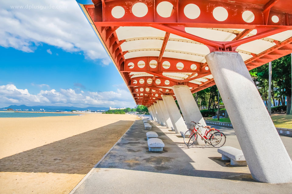 Momochi Seaside Park ชมสวนรับลมทะเล ริมอ่าวฮากะตะ ฟุกุโอกะ DPlus Guide