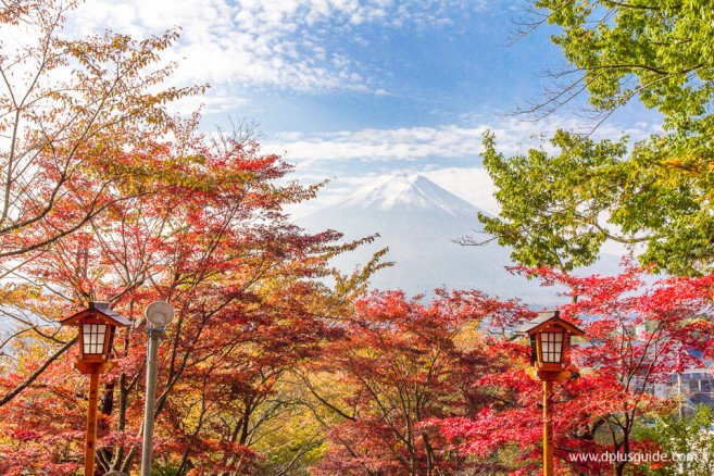 เที่ยวญี่ปุ่น เจดีย์ Chureito & ศาลเจ้า Arakura Sengen ชมวิวภูเขาไฟฟูจิ