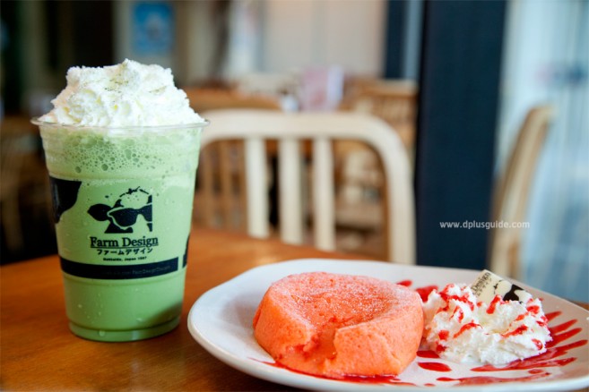 Strawberry Lava 95 บาท หอมนุ่มละมุนลิ้น แวะชิมชีสเค้กชื่อดังจากฮอกไกโดกันที่ Farm Design