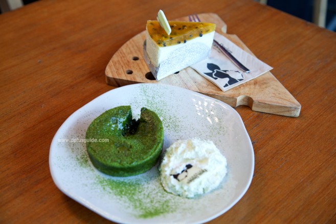 Matcha Lava 95 บาท ที่ Farm Design หอมนุ่มละมุนลิ้น แวะชิมชีสเค้กชื่อดังจากฮอกไกโดกันที่ Farm Design