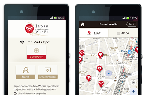 เที่ยวญี่ปุ่นไม่ต้องกลัวเน็ตหมด กับ Japan Connected-free Wi-Fi แอปฯ ช่วยหา WiFi ฟรีที่ญี่ปุ่น