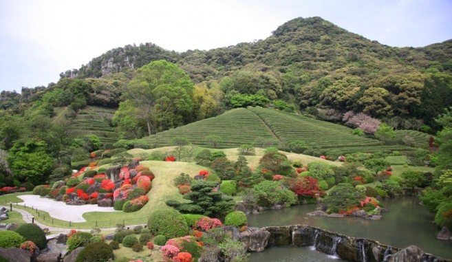 สวน Keishuen Japanese Garden จังหวัดซากะ