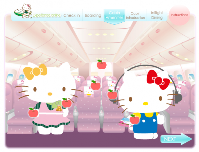 Experience Online EVA Air Kitty Jet Experience Online EVA Air Kitty Jet