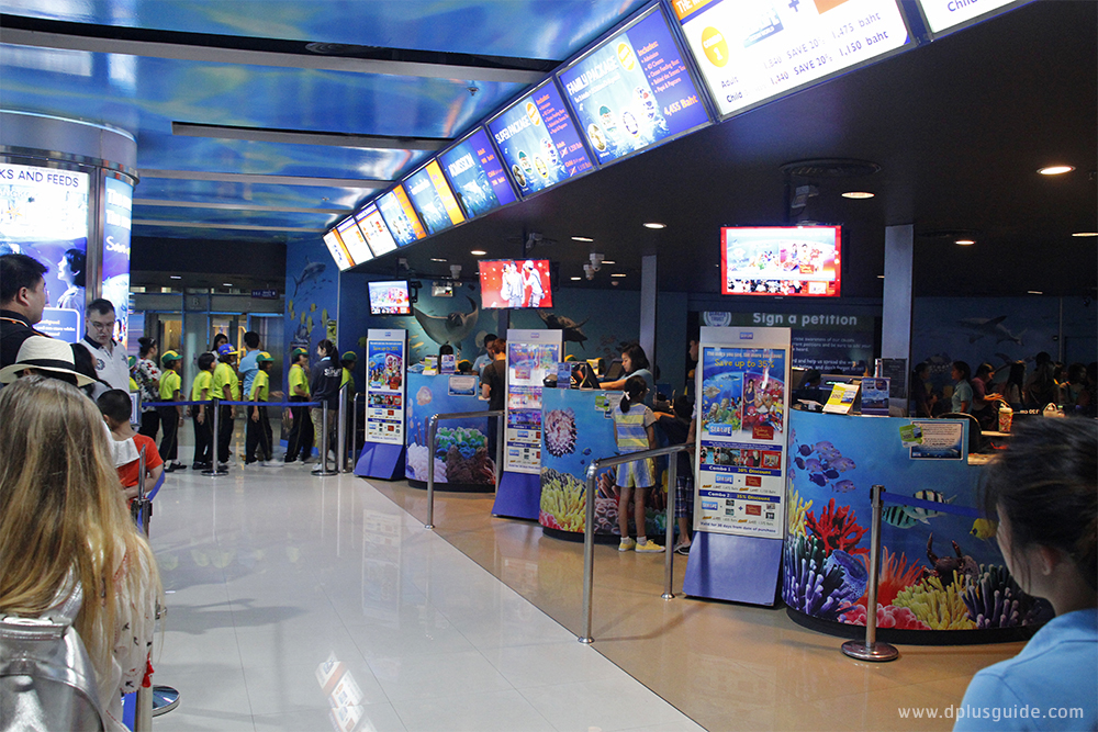 บรรยากาศรอบๆ อควาเรียม SEA LIFE Bangkok Ocean World บรรยากาศรอบๆ อควาเรียม SEA LIFE Bangkok Ocean World