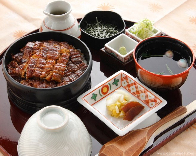 เมนู Jou-Hitsumabushi ข้าวหน้าปลาไหลฮิทสึมาบูชิ ร้าน Bincho เมนู Jou-Hitsumabushi ข้าวหน้าปลาไหลฮิทสึมาบูชิ ร้าน Bincho