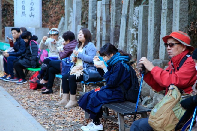 เส้นทาง Omotesando Trail ช่วงใบไม้เปลี่ยนสี