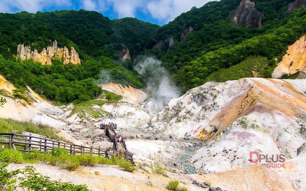 เที่ยวฮอกไกโด หุบเขานรก (Jigokudani) ที่เมือง Noboribetsu Onsen