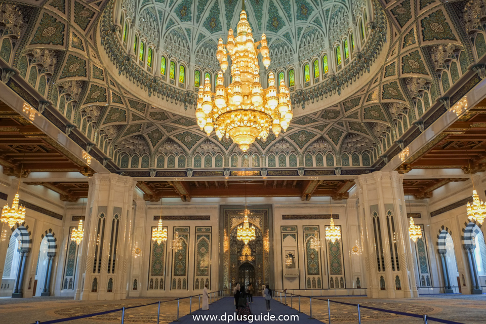 เที่ยวโอมาน Sultan Qaboos Grand Mosque Sultan Qaboos Grand Mosque