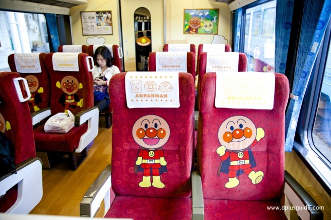 เที่ยวญี่ปุ่น นั่งรถไฟ Anpanman Dosan Line