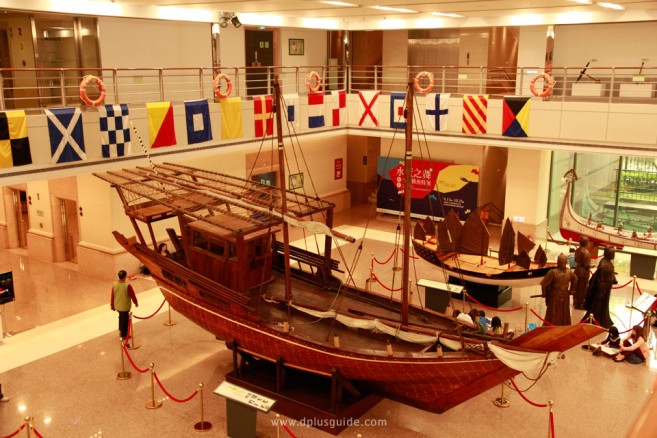 พิพิธภัณฑ์ Evergreen Maritime Museum ในไทเป ประเทศไต้หวัน