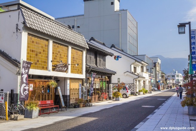 เที่ยวญี่ปุ่น ภูมิภาคจูบุ แหล่งช้อปของที่ระลึก ชมตึกโบราณชิมอาหาร ย่านเมืองเก่าได้ที่ Nakamachi เมือง Nagano