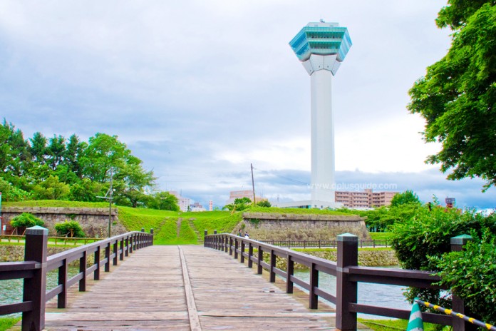 หอคอย Goryokaku จุดชมวิวป้อมดาวห้าแฉก เมือง Hakodate