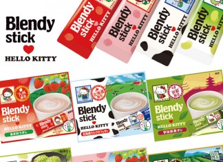 Hello Kitty × Blendy Stick ชาพร้อมชงรุ่น limited 7 รส 7 ภูมิภาค ของฝากจากเที่ยวญี่ปุ่น