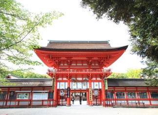 ศาลเจ้าชิโมคาโมะ (Shimogamo Jinja) ศาลคาโมะเบื้องล่าง มรดกโลกแห่งเมืองเกียวโต