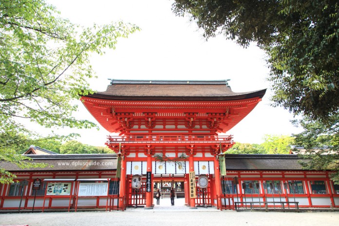 ศาลเจ้าชิโมคาโมะ (Shimogamo Jinja) ศาลคาโมะเบื้องล่าง มรดกโลกแห่งเมืองเกียวโต