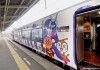 เที่ยวญี่ปุ่น รถไฟพิเศษ ขบวนรถไฟอันปังแมน Anpanman Yosan Line ในญี่ปุ่น