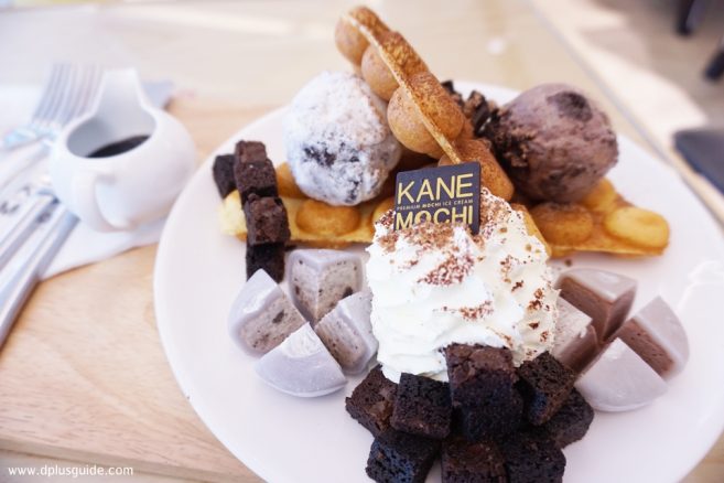 เมนู CHOC HEAVEN WAFFLE