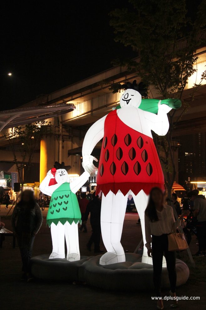 มาสคอต Seoul Bamdokkaebi Night Market ค่ะ Banpo Romantic Moonlight Market