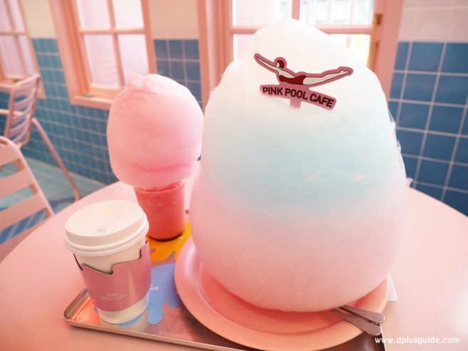 เมนู "Cotton Candy Ice Cream"