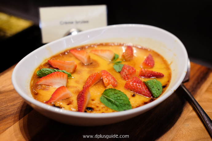 เมนู Crème Brule บุฟเฟ่ต์อาหารนานาชาติ Marriott Buffet บุฟเฟ่ต์อาหารนานาชาติ Marriott Buffet