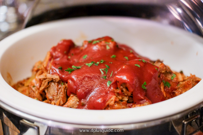 เมนู Pork Knuckle ที่บุฟเฟ่ต์นานาชาติ Marriott Buffet