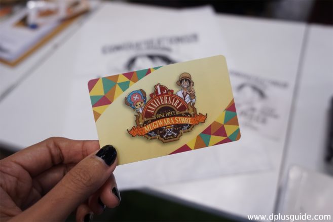 บัตรสมาชิก ONE PIECE MUGIWARA STORE BANGKOK (เวอร์ชั่นใหม่)