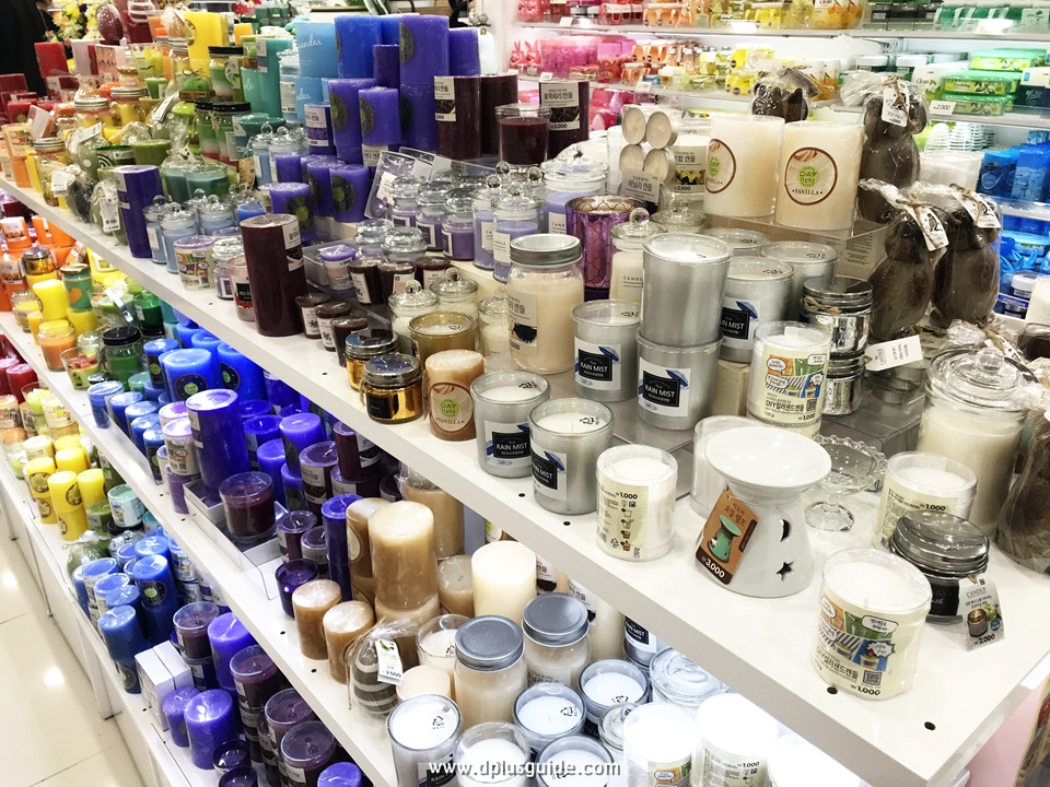 เที่ยนหอมกลิ่นต่างๆ ชั้นที่ 4 ร้าน Daiso สาขาเมียงดง เที่ยนหอมกลิ่นต่างๆ ชั้นที่ 4 ร้าน Daiso สาขาเมียงดง