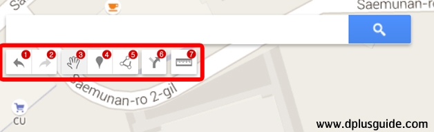 เขียนเส้นทางการเดินทางด้วยตัวเองบนแผนที่ใน Google Maps ด้วยเครื่องมือ "ลากเส้น" (หมายเลข 5 ค่ะ) เขียนเส้นทางการเดินทางด้วยตัวเองบนแผนที่ใน Google Maps ด้วยเครื่องมือ "ลากเส้น" (หมายเลข 5 ค่ะ)