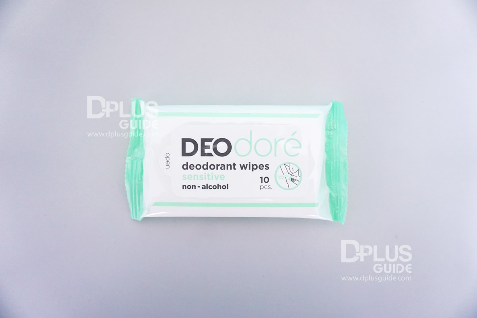 DEOdore' deodorant wipes sensitive DEOdore' deodorant wipes sensitive