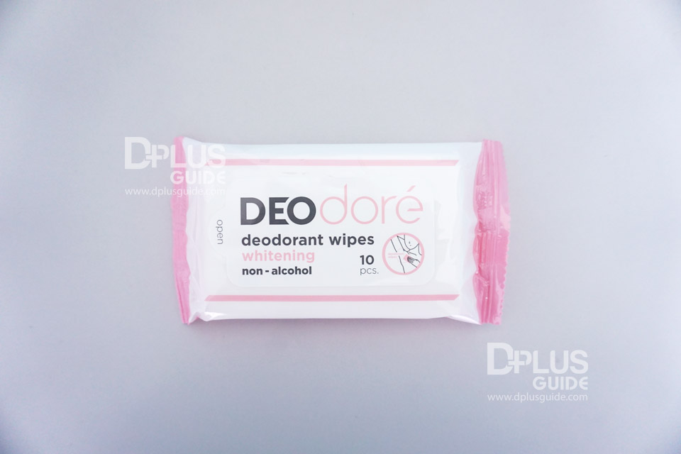 DEOdore' deodorant wipes whitening DEOdore' deodorant wipes whitening