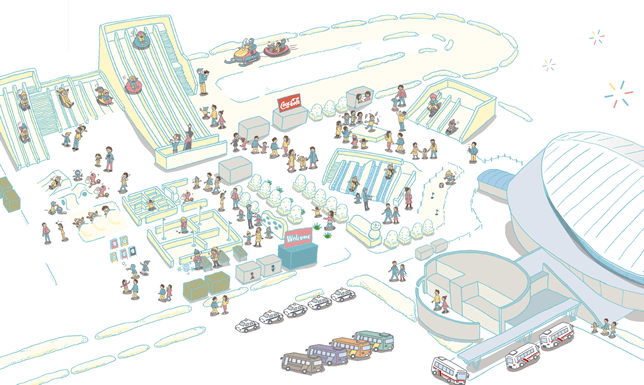 เทศกาลหิมะซัปโปโระ ฝั่งซึโดเมะ (Tsudome site) เทศกาลหิมะซัปโปโระ ฝั่งซึโดเมะ (Tsudome site)