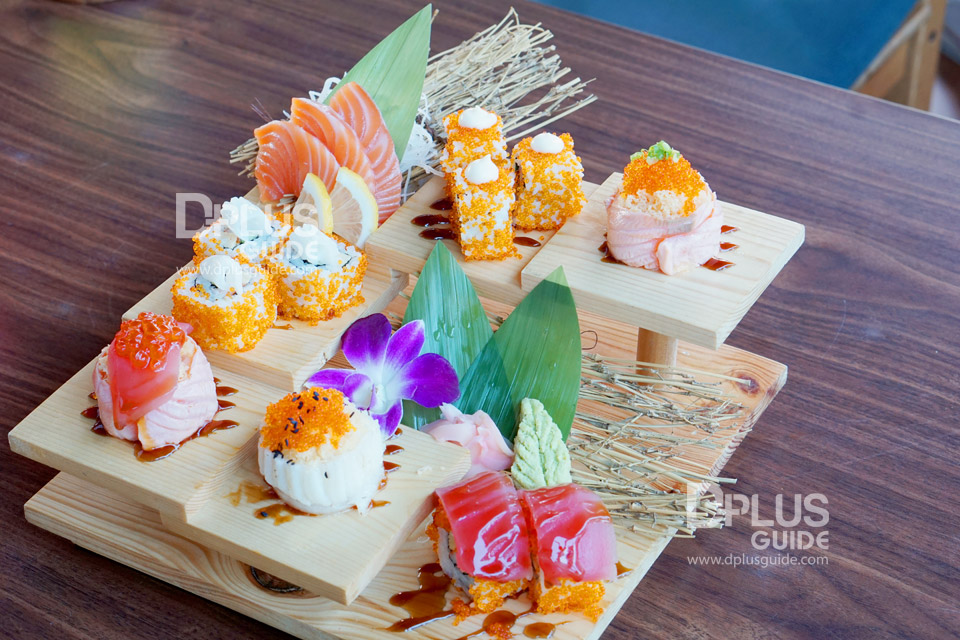 เมนู ชุดซูชิเรนโบว์ เมนู ชุดซูชิเรนโบว์